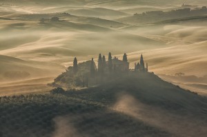 Mist bij Belvedere in Toscane | © Anne van Houwelingen | FotoTours.nl